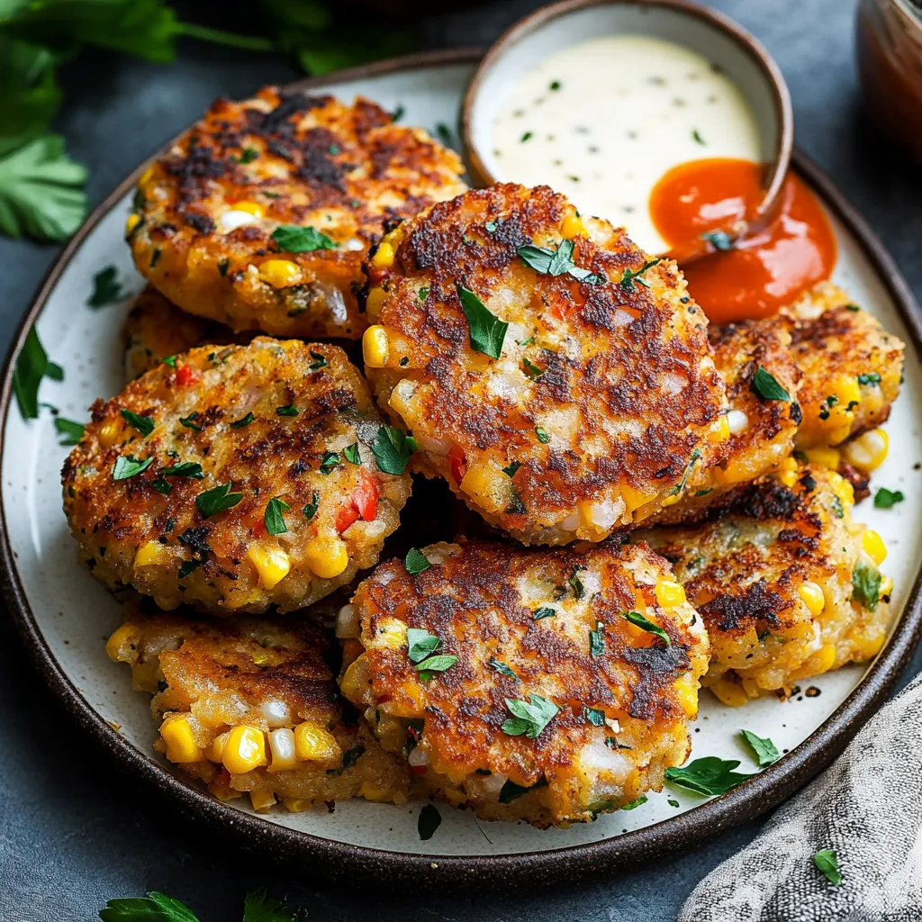 Corn Shrimp Fritters