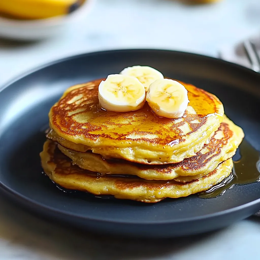 Fluffy 2-Ingredient Pancakes