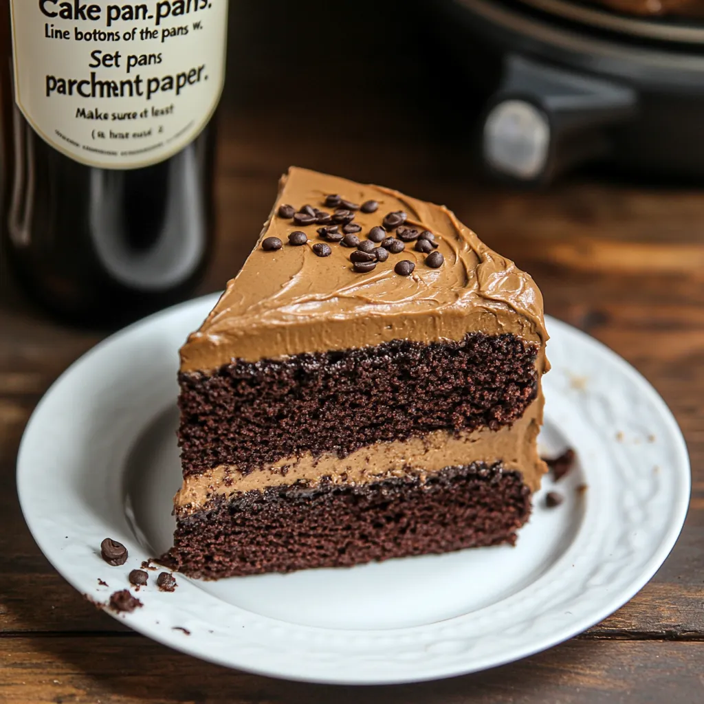 Guinness Chocolate Cake with Coffee Frosting