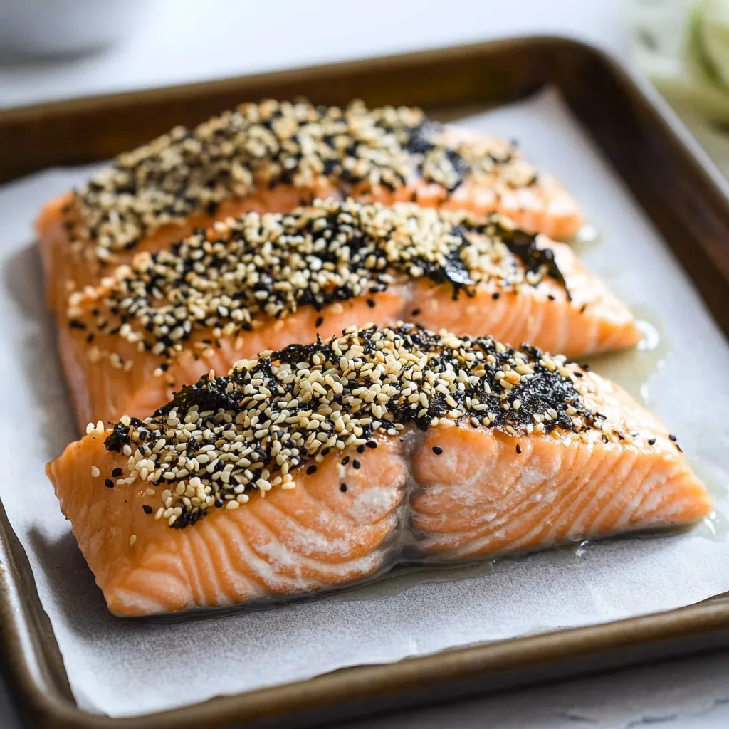 Easy Furikake Salmon Recipe