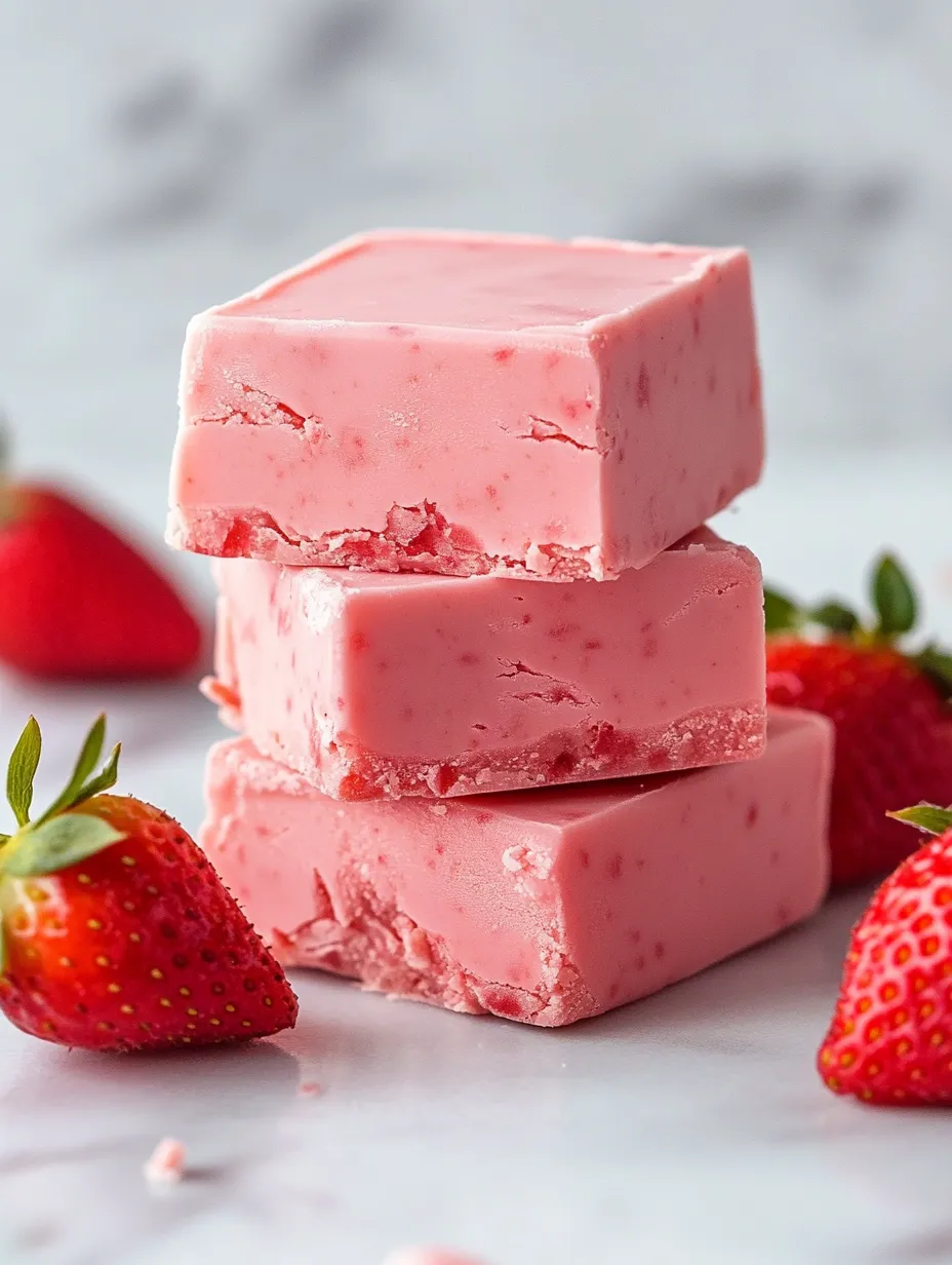 Easy Strawberry Fudge Recipe