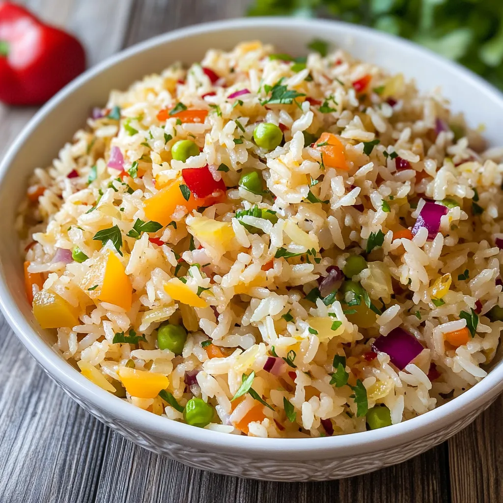 Colorful Coconut Rice