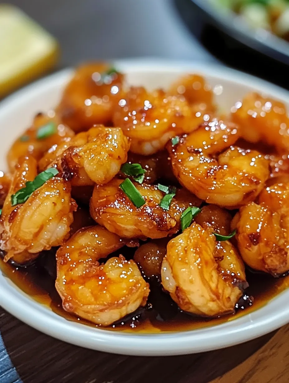 Sizzling Firecracker Shrimp