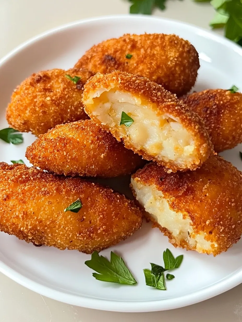 Crispy Chicken And Potato Croquettes Recipe