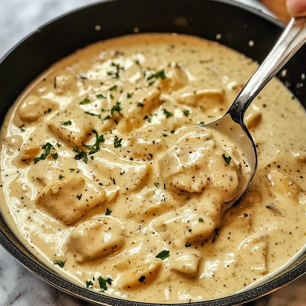 Tasty Velvety Ranch Chicken with Sauce