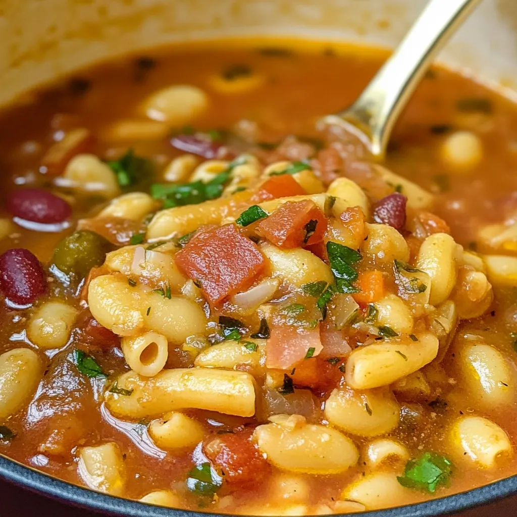 Hearty Italian Bean Soup