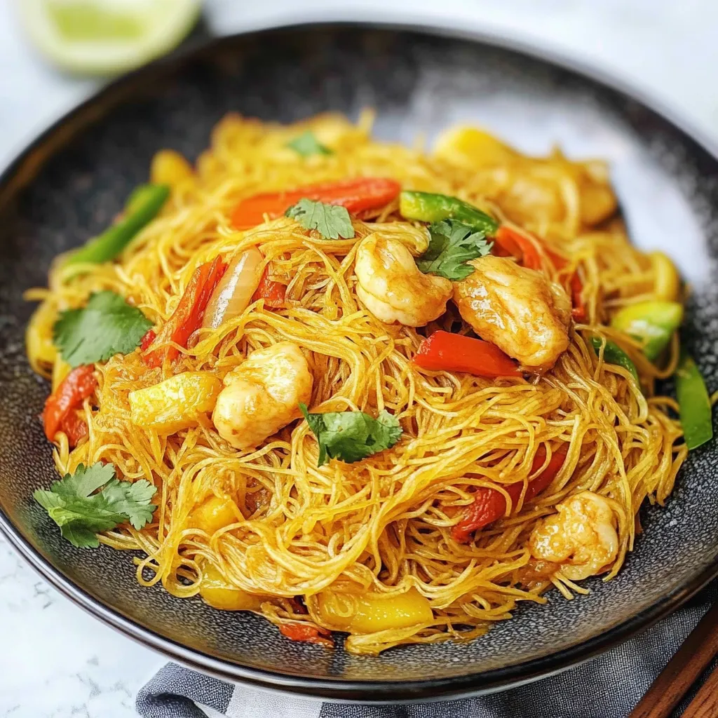 Best Singapore Noodles Recipe