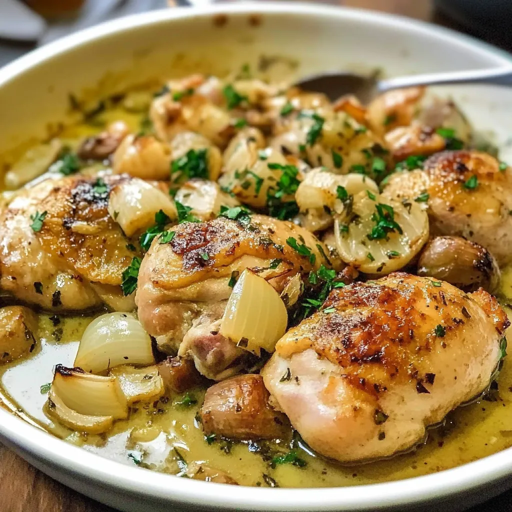 Chicken With 40 Cloves of Garlic Recipe