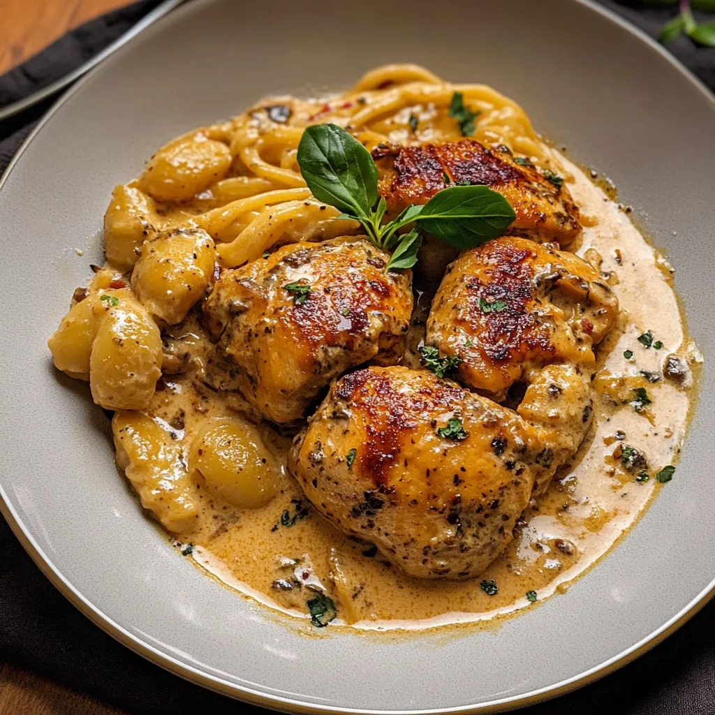 Creamy Tuscan Marry Me Chicken