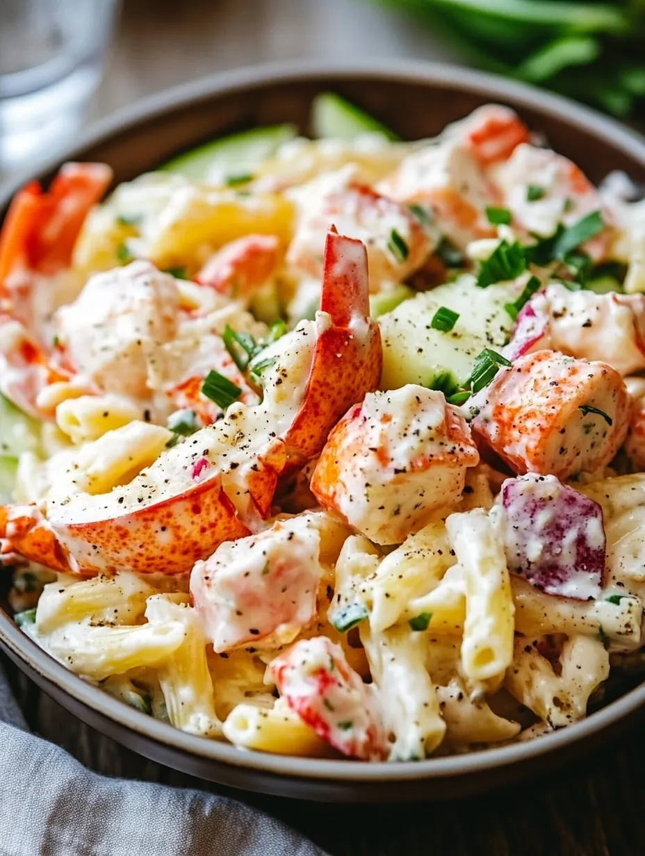 Lobster Roll Pasta Salad