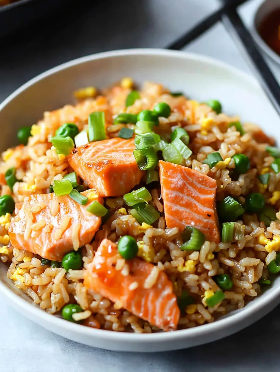 Salmon Fried Rice