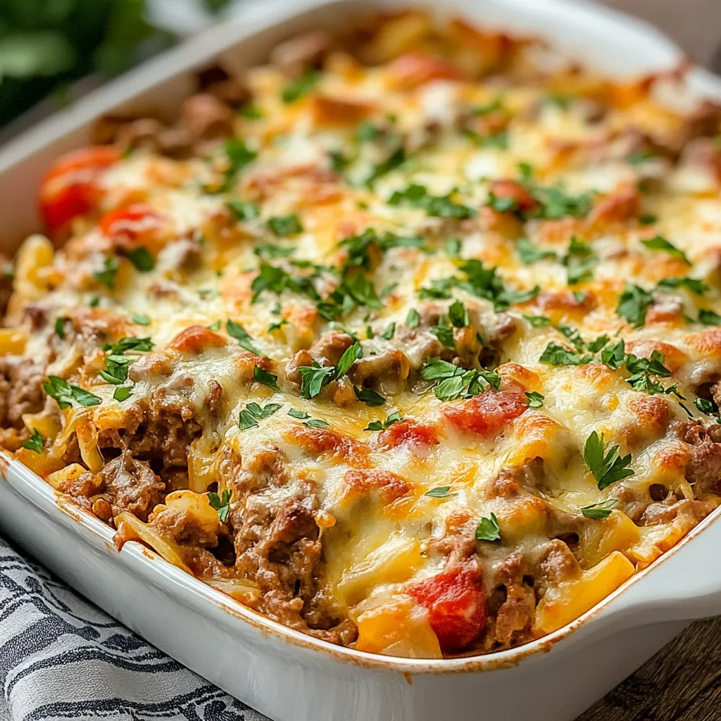 Beef Lombardi Casserole Recipe