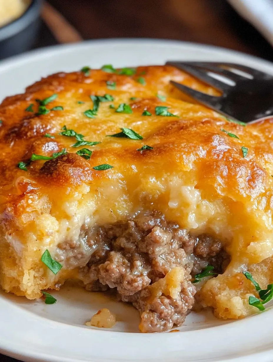 Cheddar Bay Ground Beef Cobbler Recipe