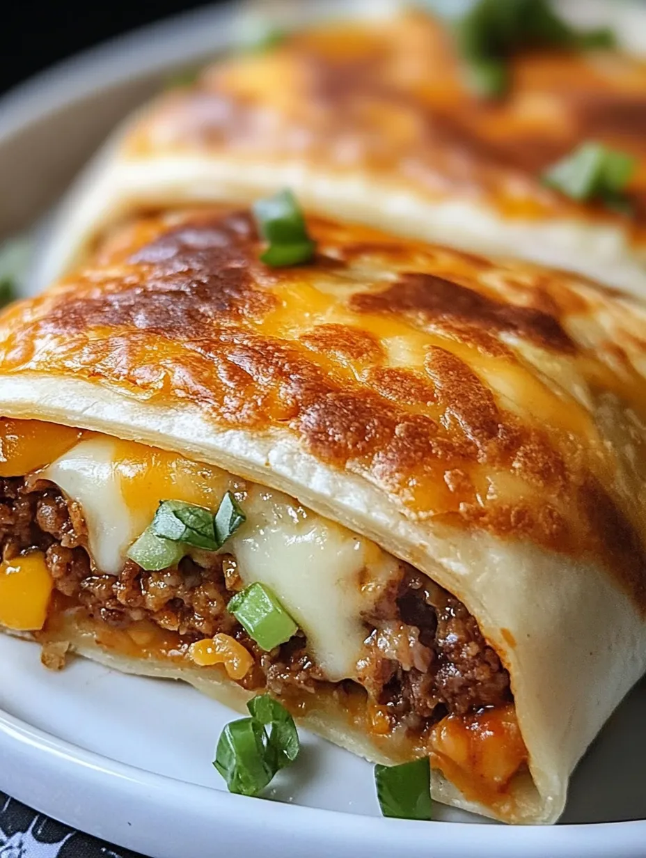 Loaded Cheesy Pocket Tacos Recipe