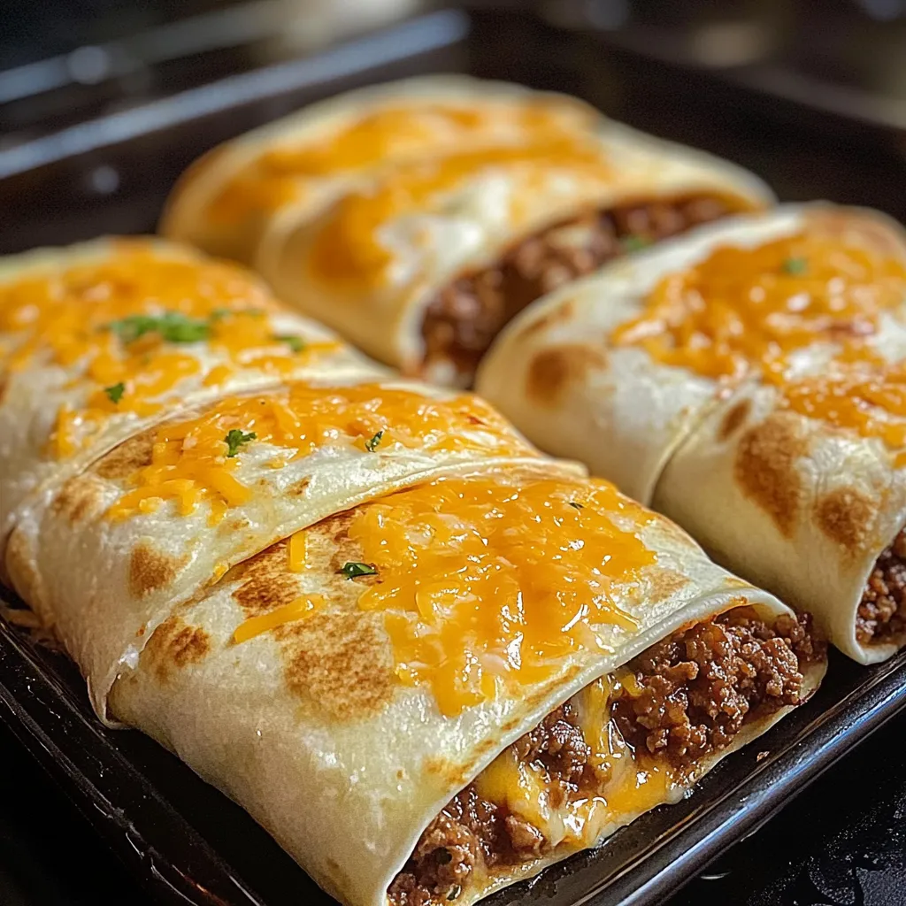 Cheesy Loaded Cheesy Pocket Tacos