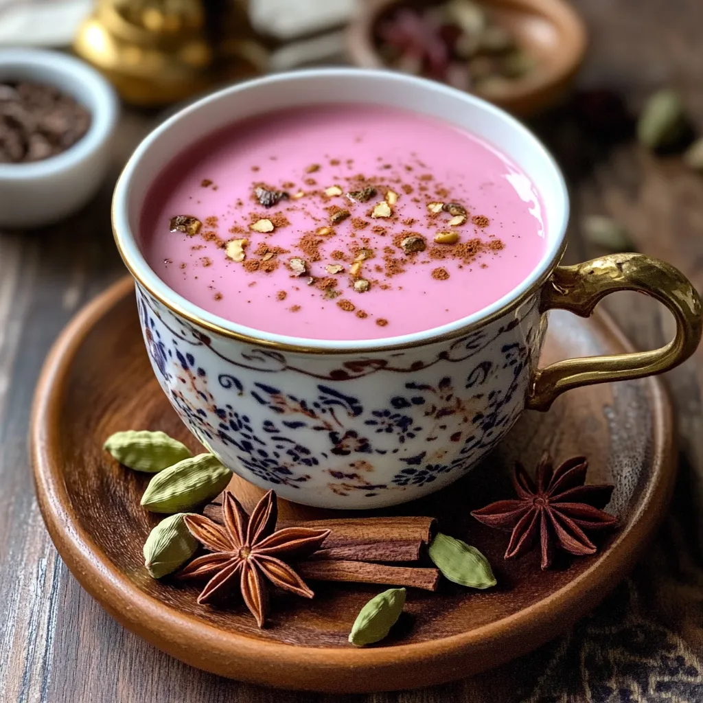 Delicious Kashmiri Pink Chai Recipe