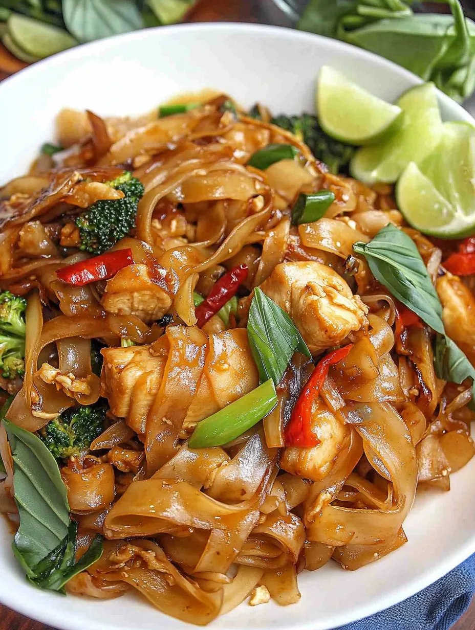 Drunken Noodles Recipe