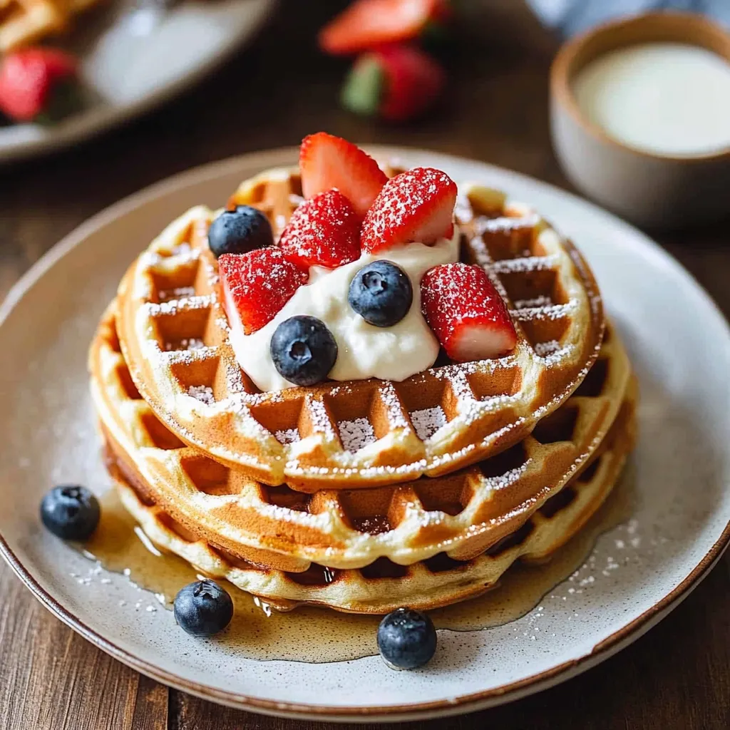 Easy Protein Waffles Recipe