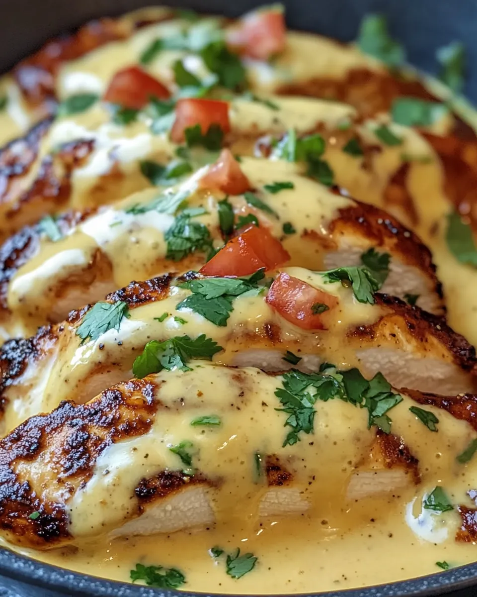 Mexican Chicken With Cheese Sauce Recipe