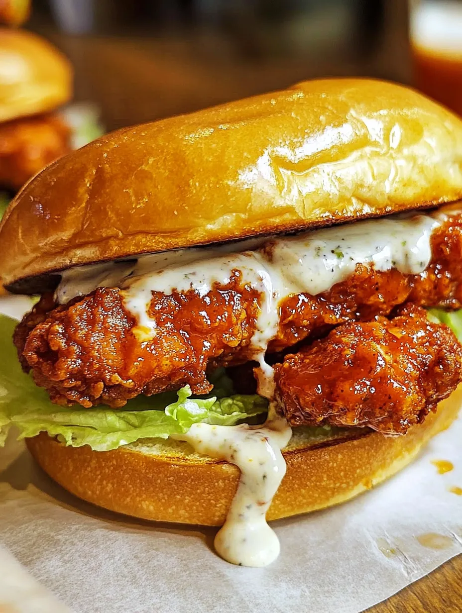 Nashville Hot Chicken Sandwich