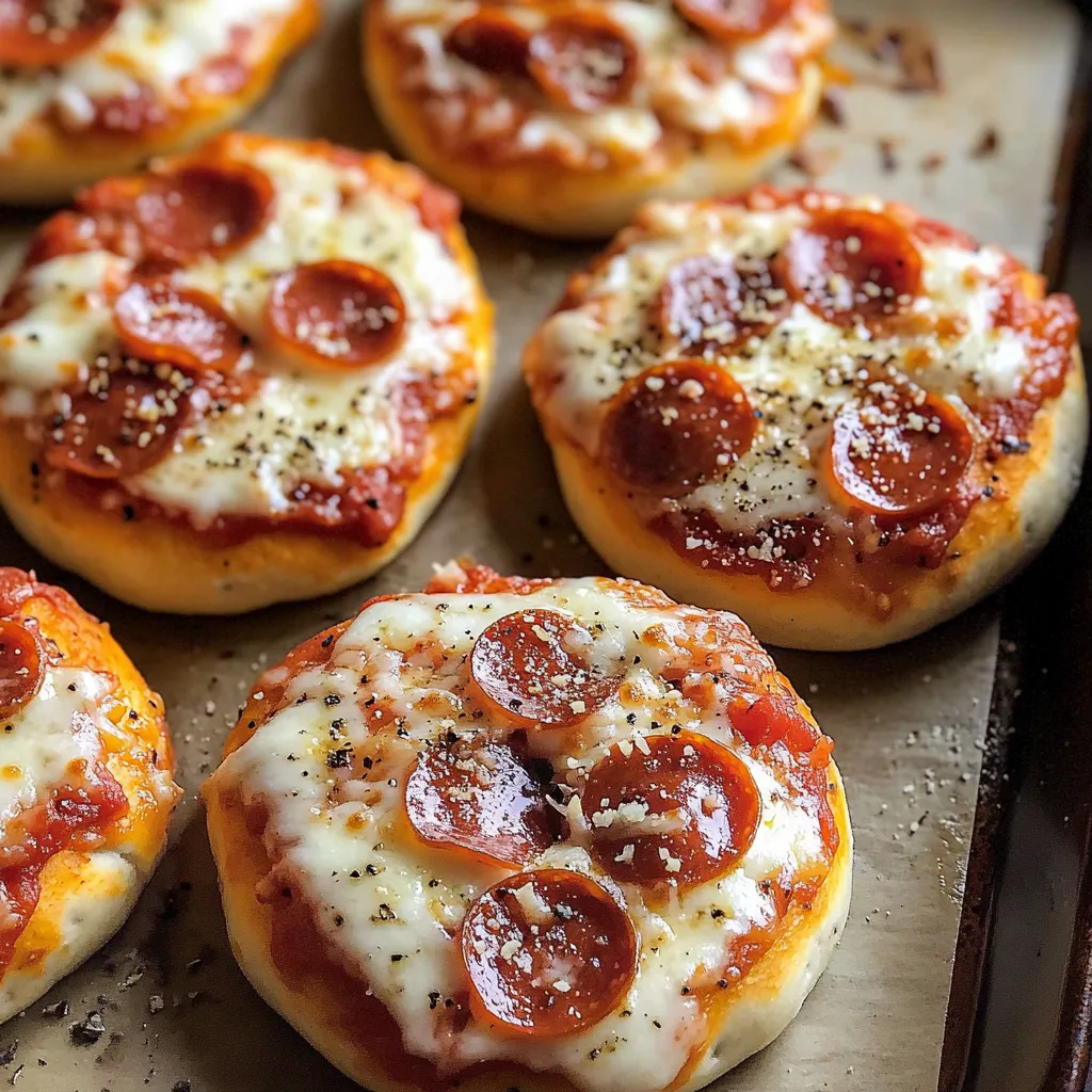 Mini Lunchbox Pizzas