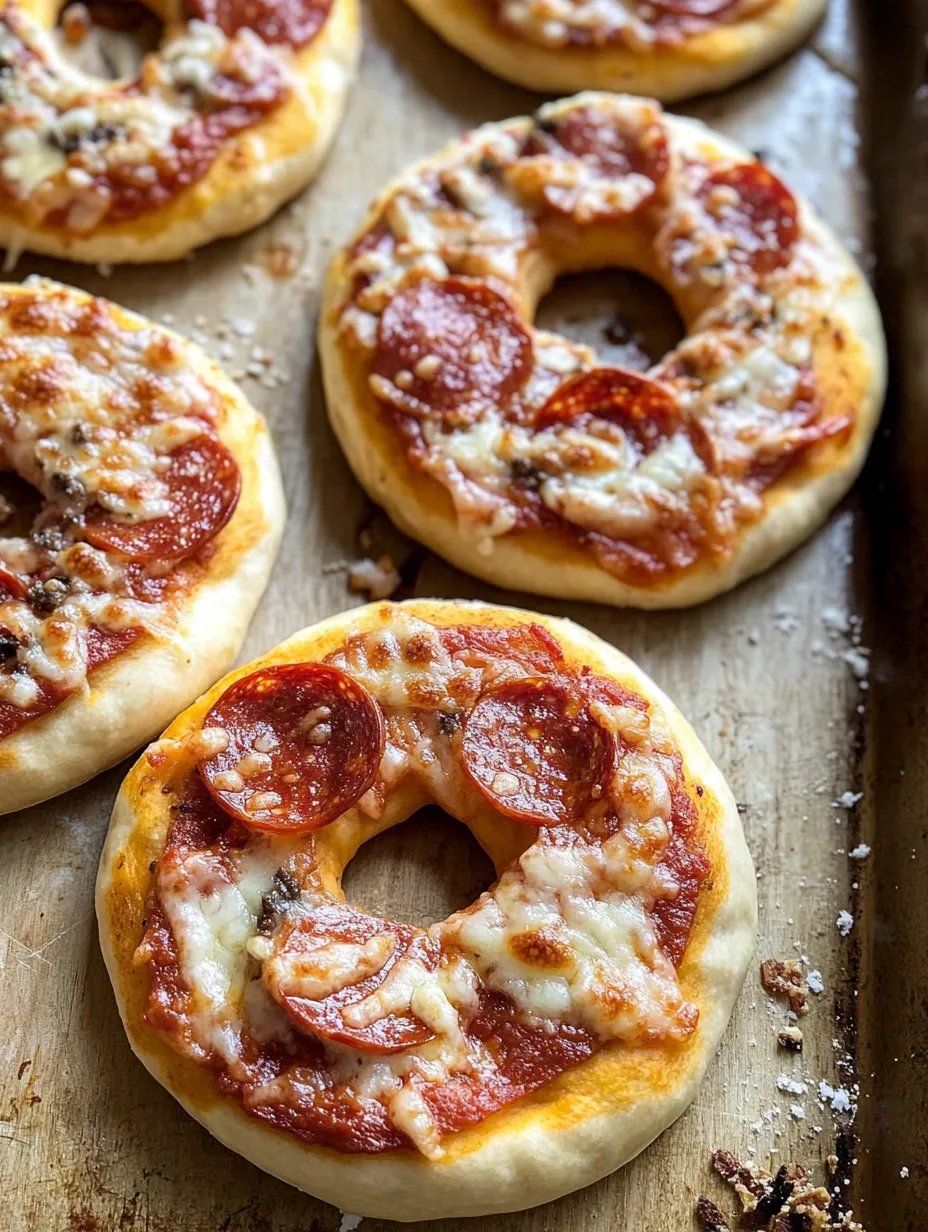 DIY Pizza Bagels From Scratch