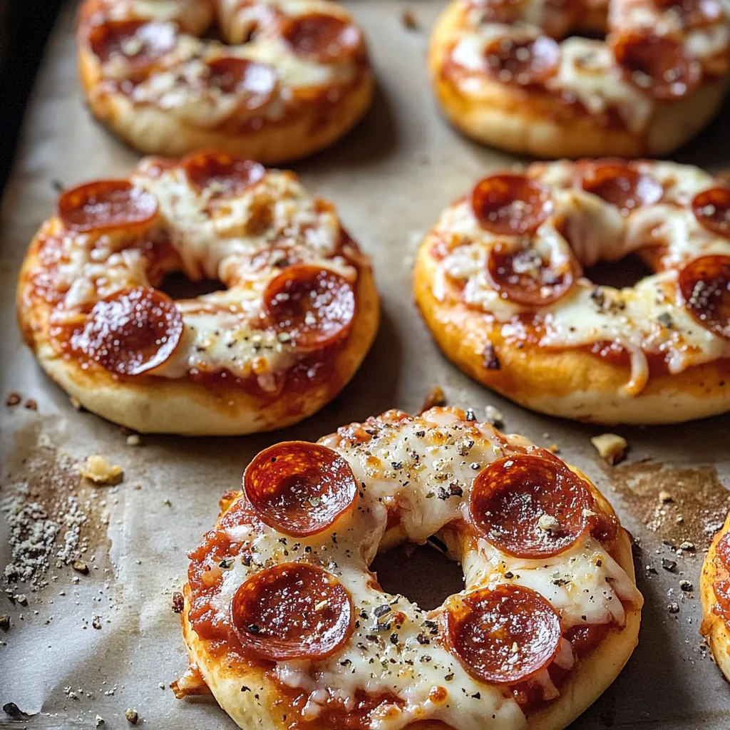 Pizza Bagels