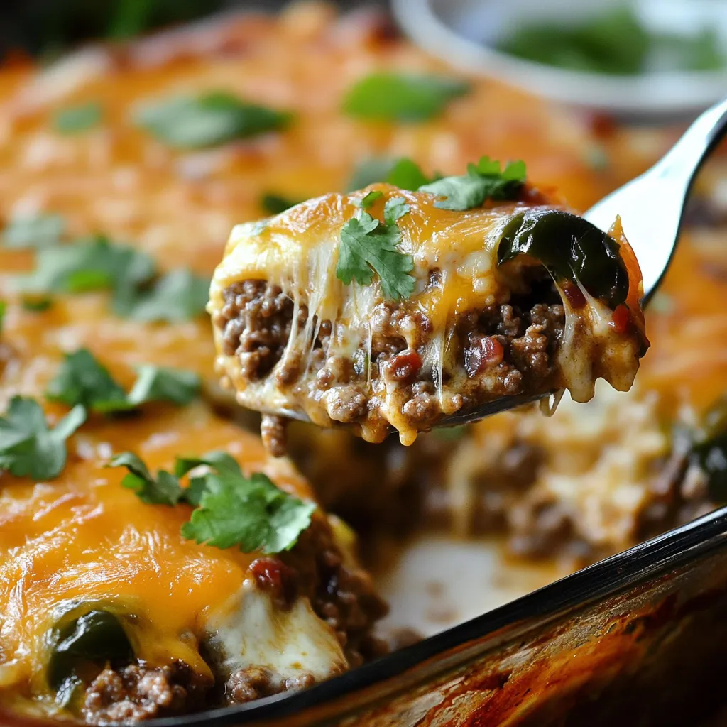 Easy Chile Relleno Casserole