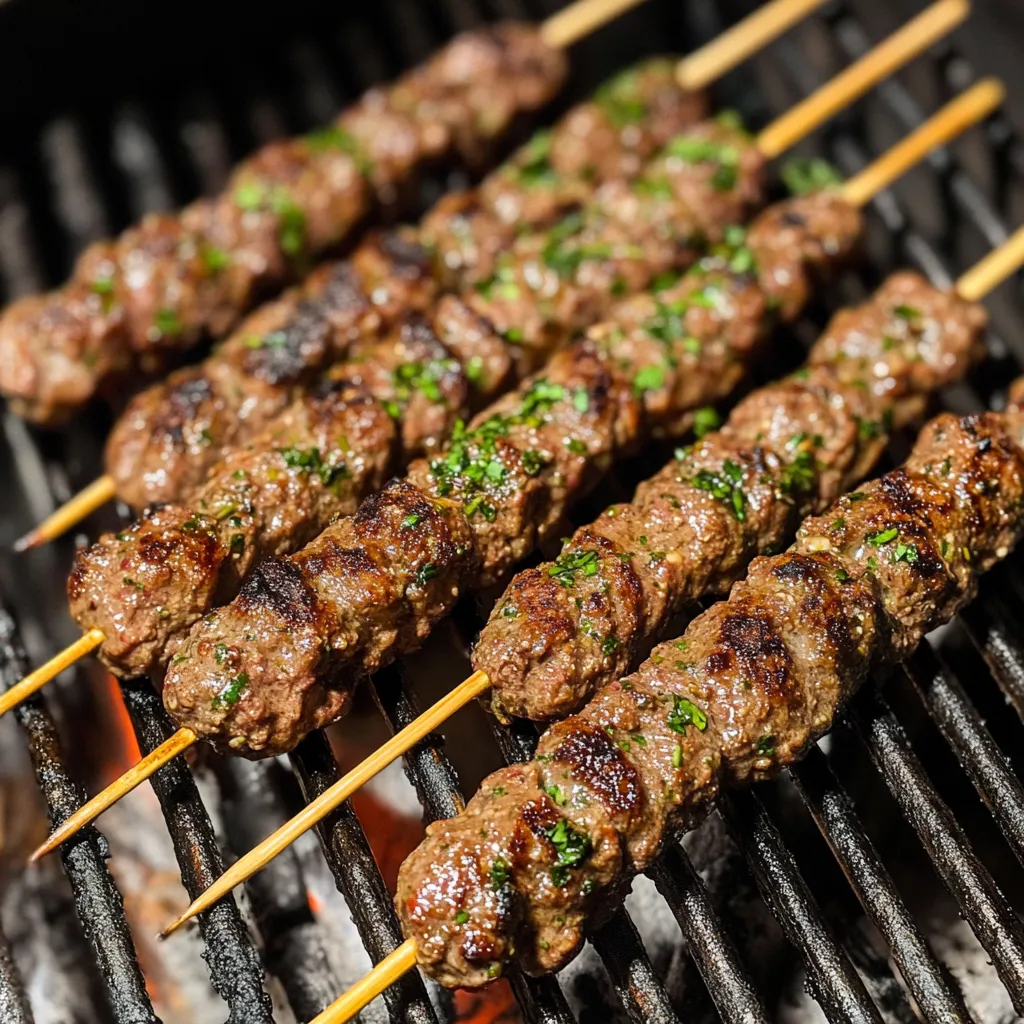 Easy Kafta Kebabs Recipe