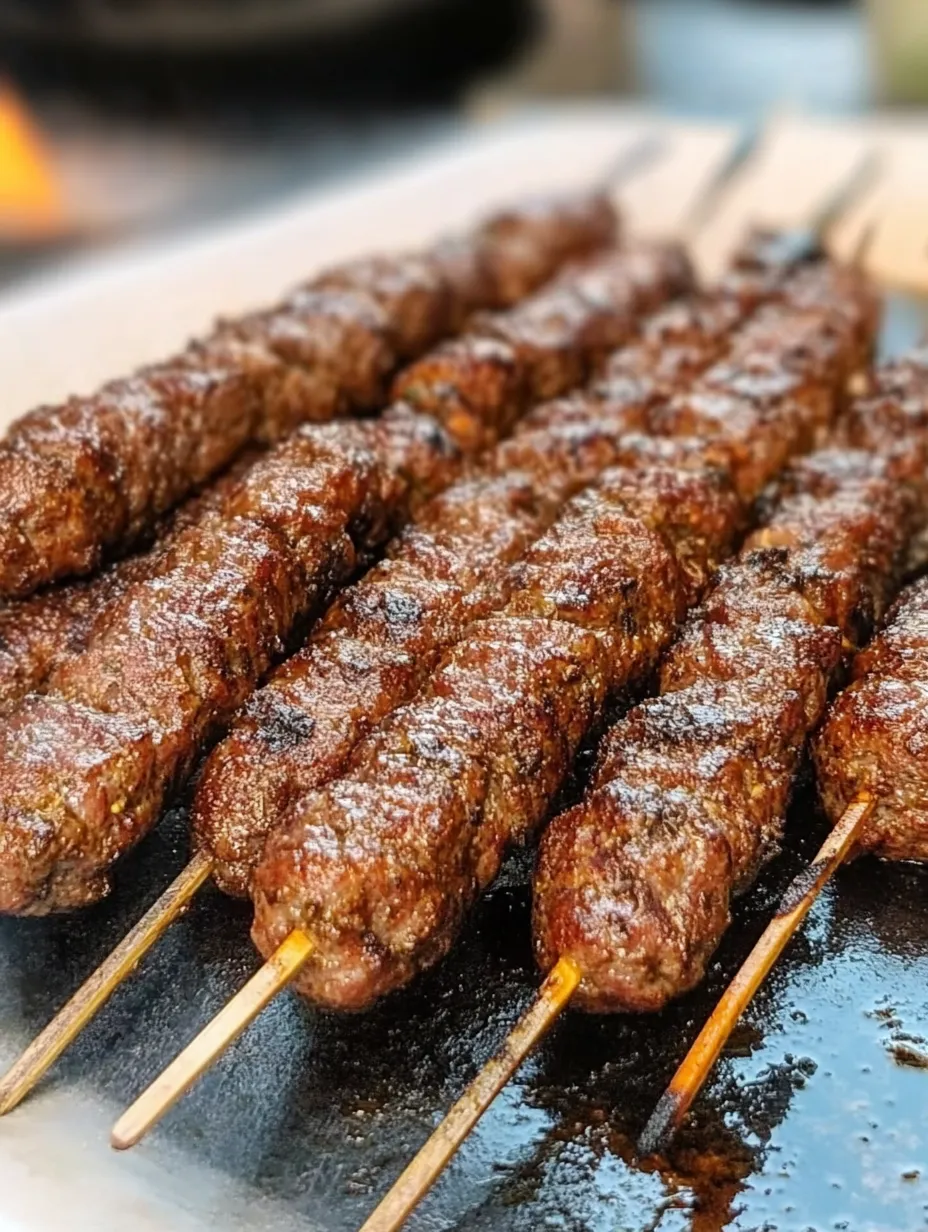 Homemade Kafta Kebabs Recipe