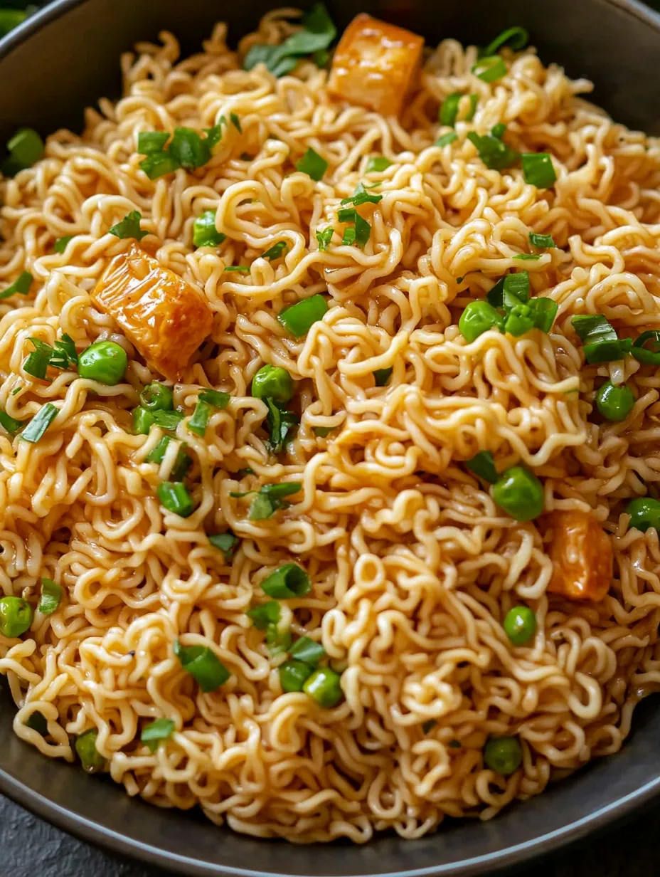 Easy Saucy Ramen Noodles Recipe