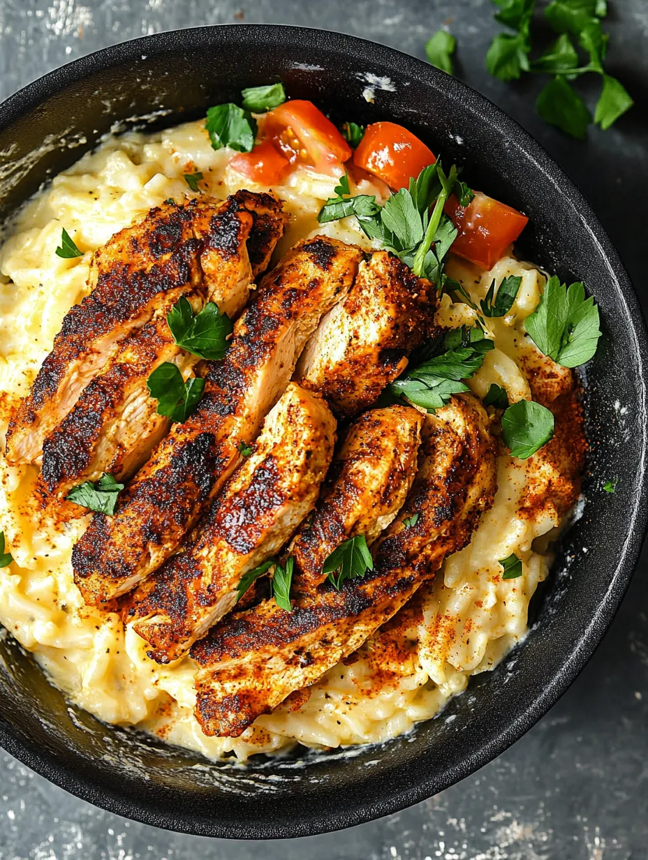 Blackened Cajun Chicken Alfredo Recipe