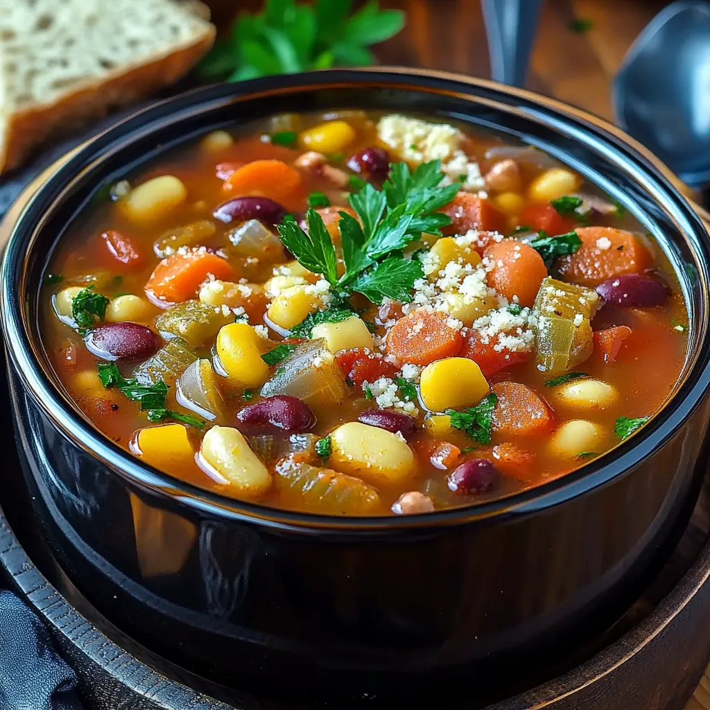 Comforting Slow Cooker Minestrone