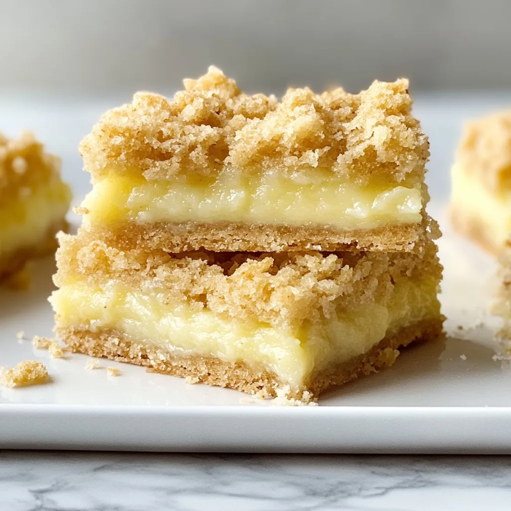 Tangy Lemon Crumb Bars