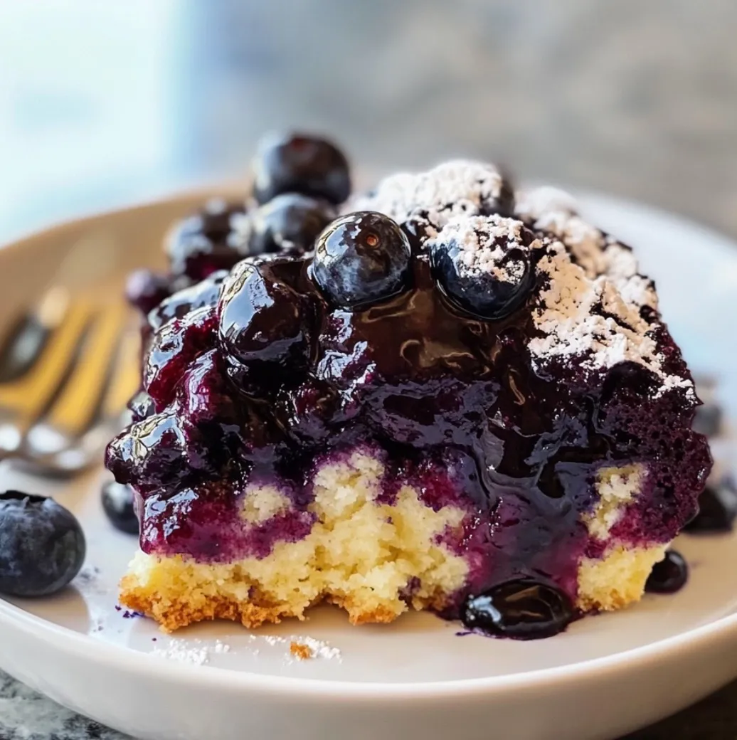 Fresh Blueberry Cake