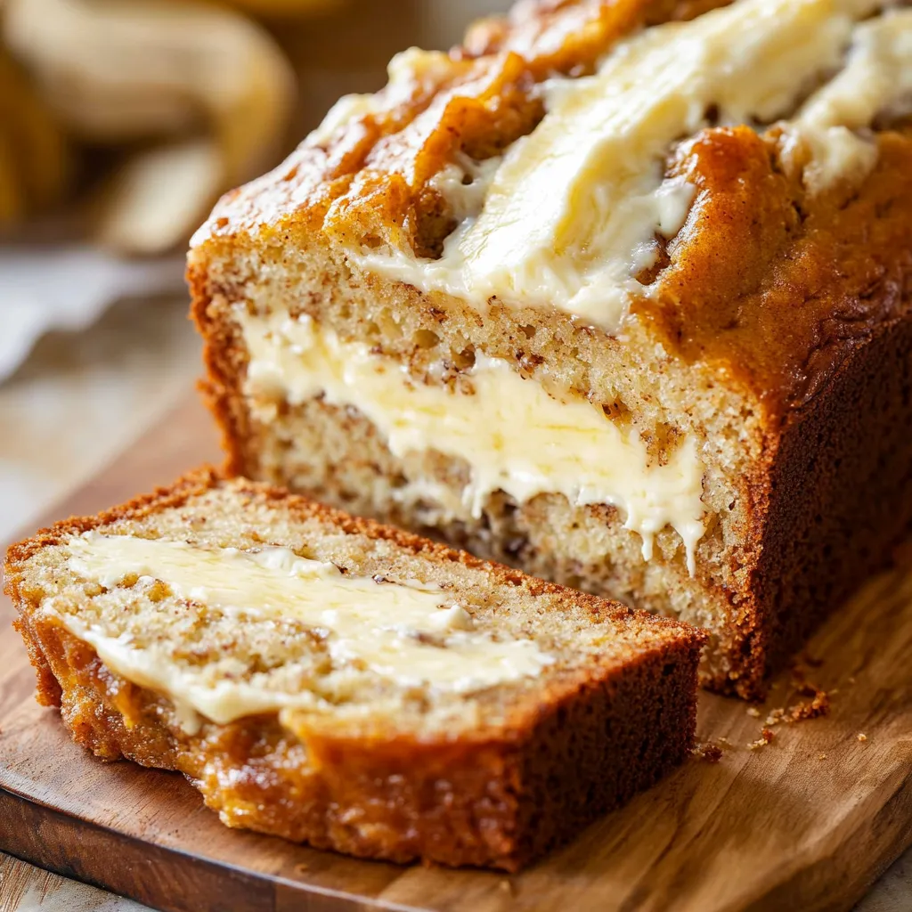 Best Cream Cheese Banana Bread Recipe