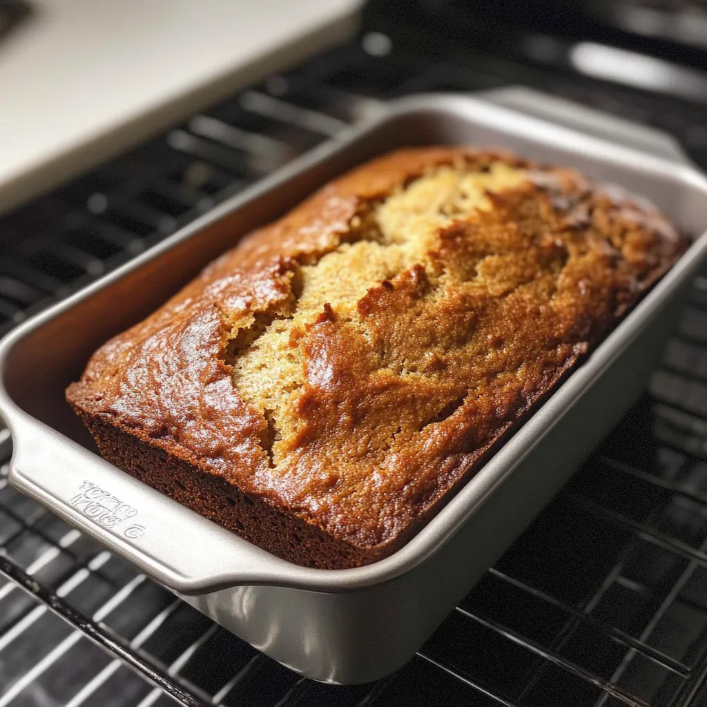 Easy Banana Bread Made with Sourdough Starter