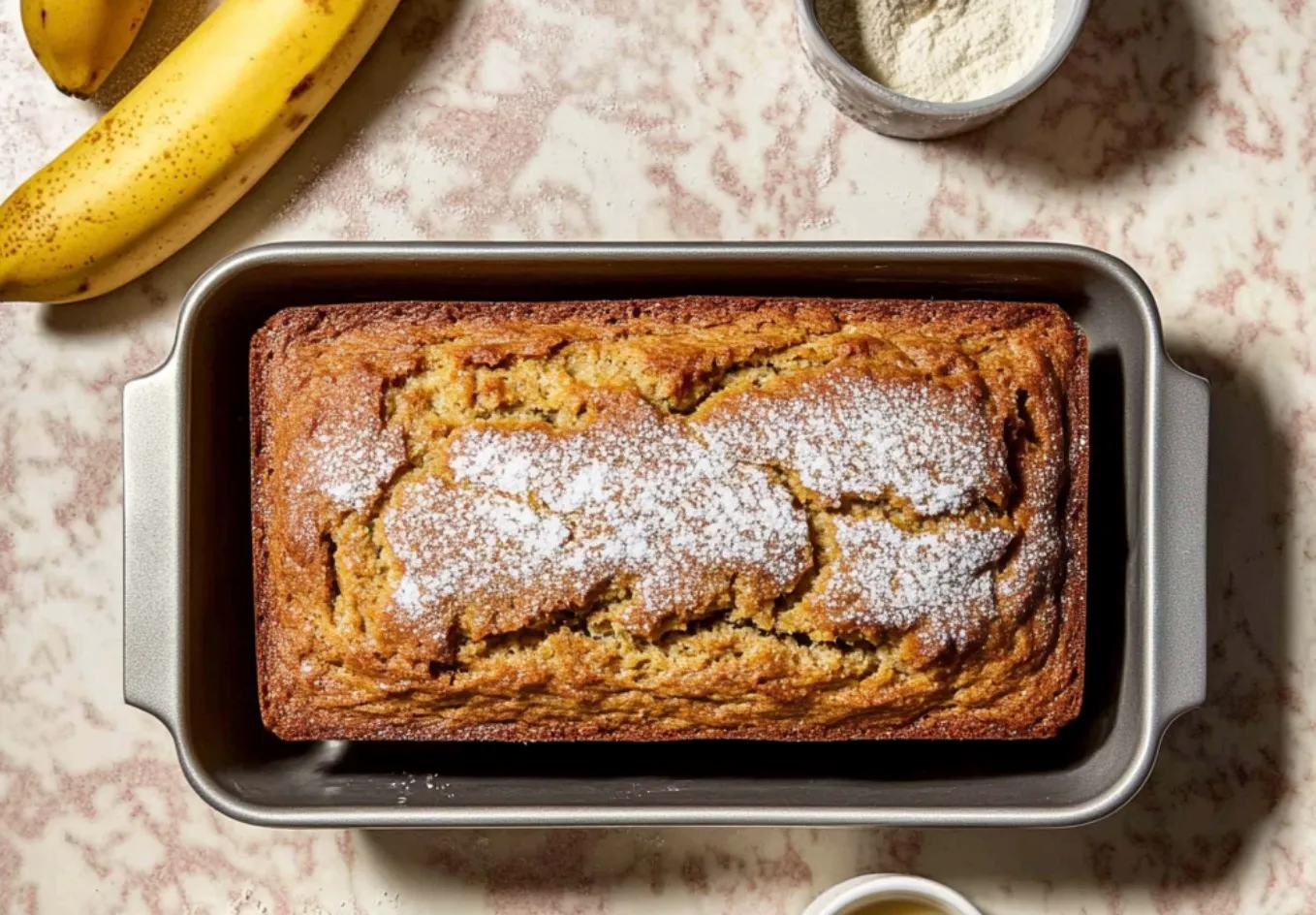 Banana Bread Made with Sourdough Starter Recipe