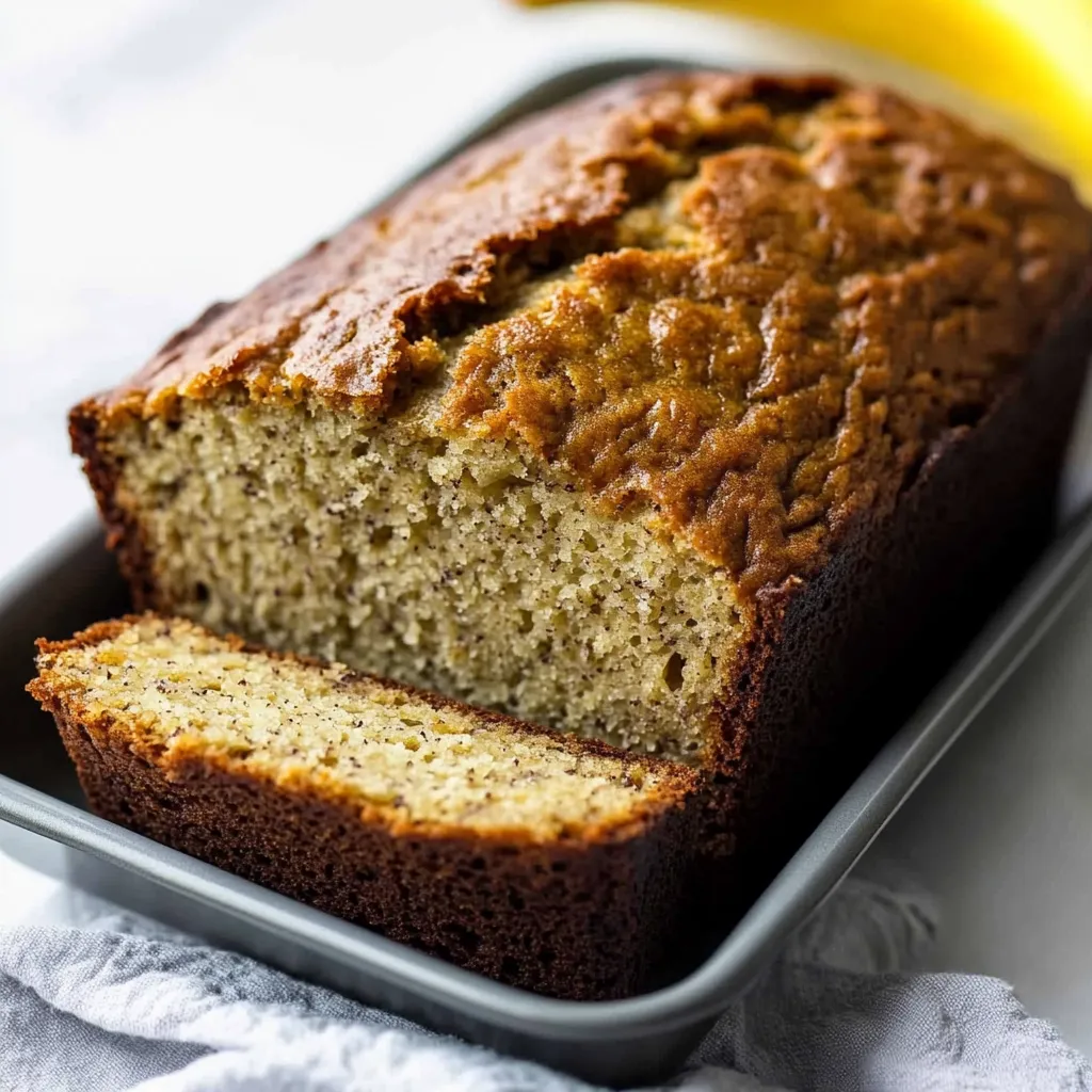 Easy Banana Bread Made with Sourdough Starter Recipe