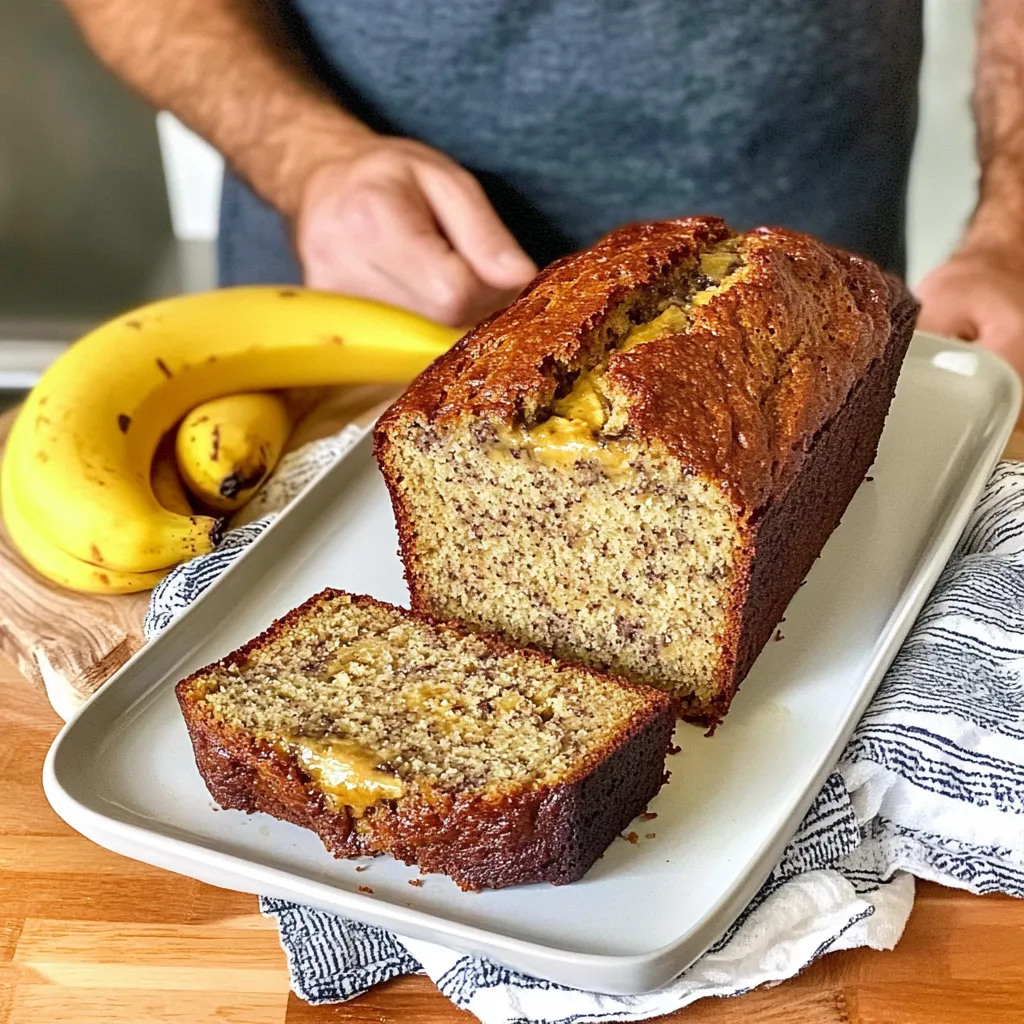 Soft and Moist Gluten-Free Banana Bread