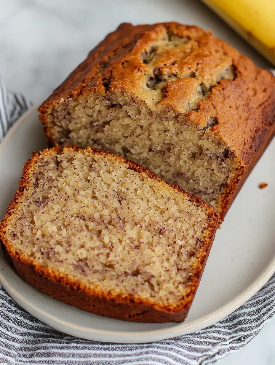 One Bowl Banana Bread Recipe