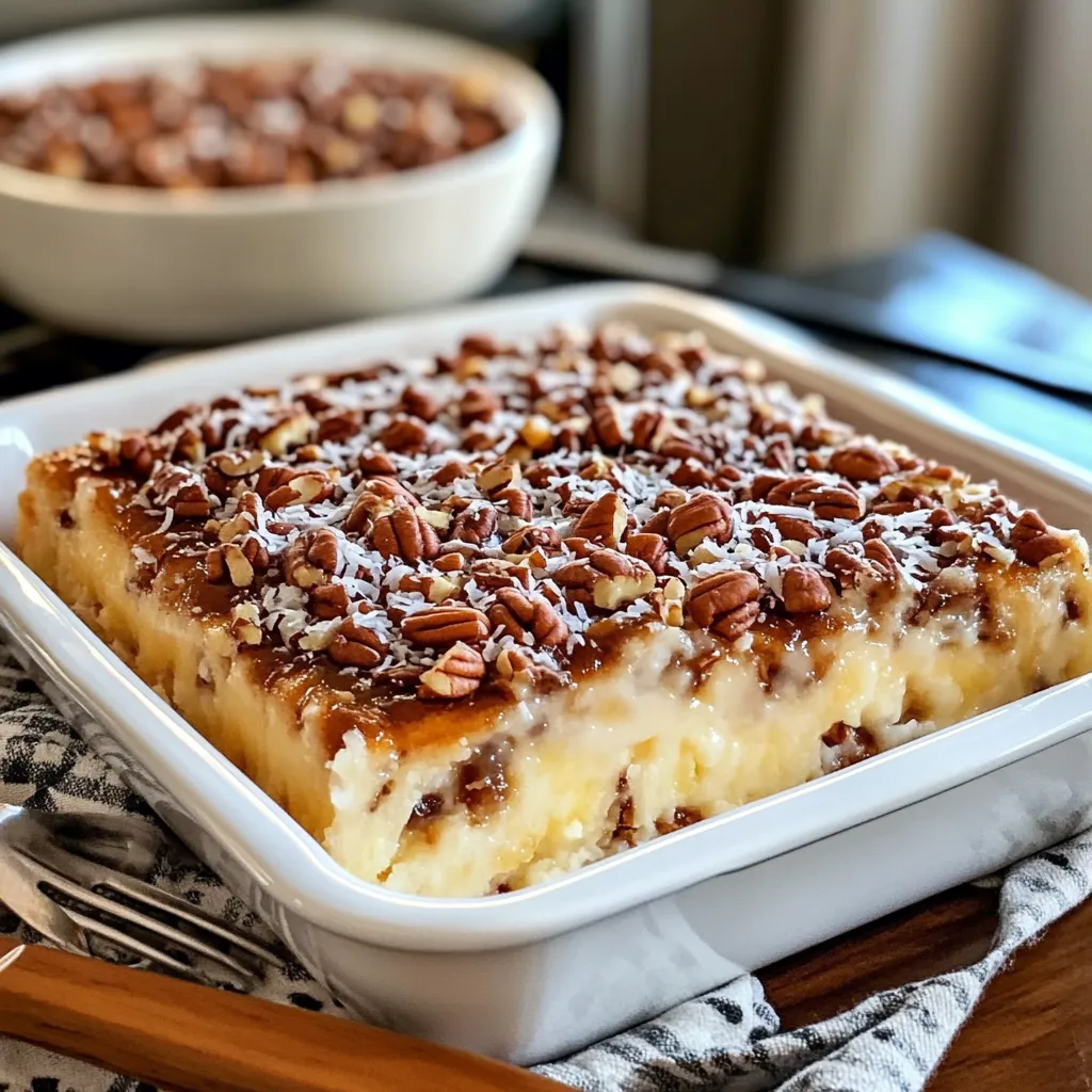 A delicious dessert with a crumbly topping and a white bowl.