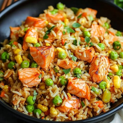 Salmon Fried Rice Recipe