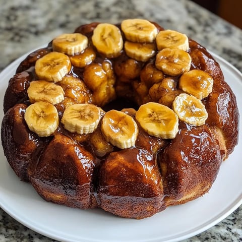 Pull-apart Banana Monkey Bread