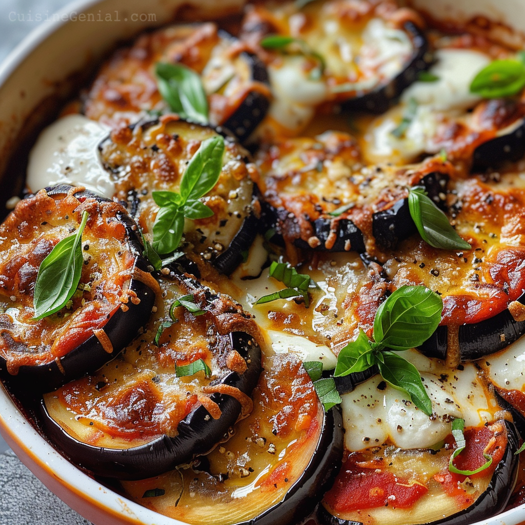 Aubergines à la Parmigiana