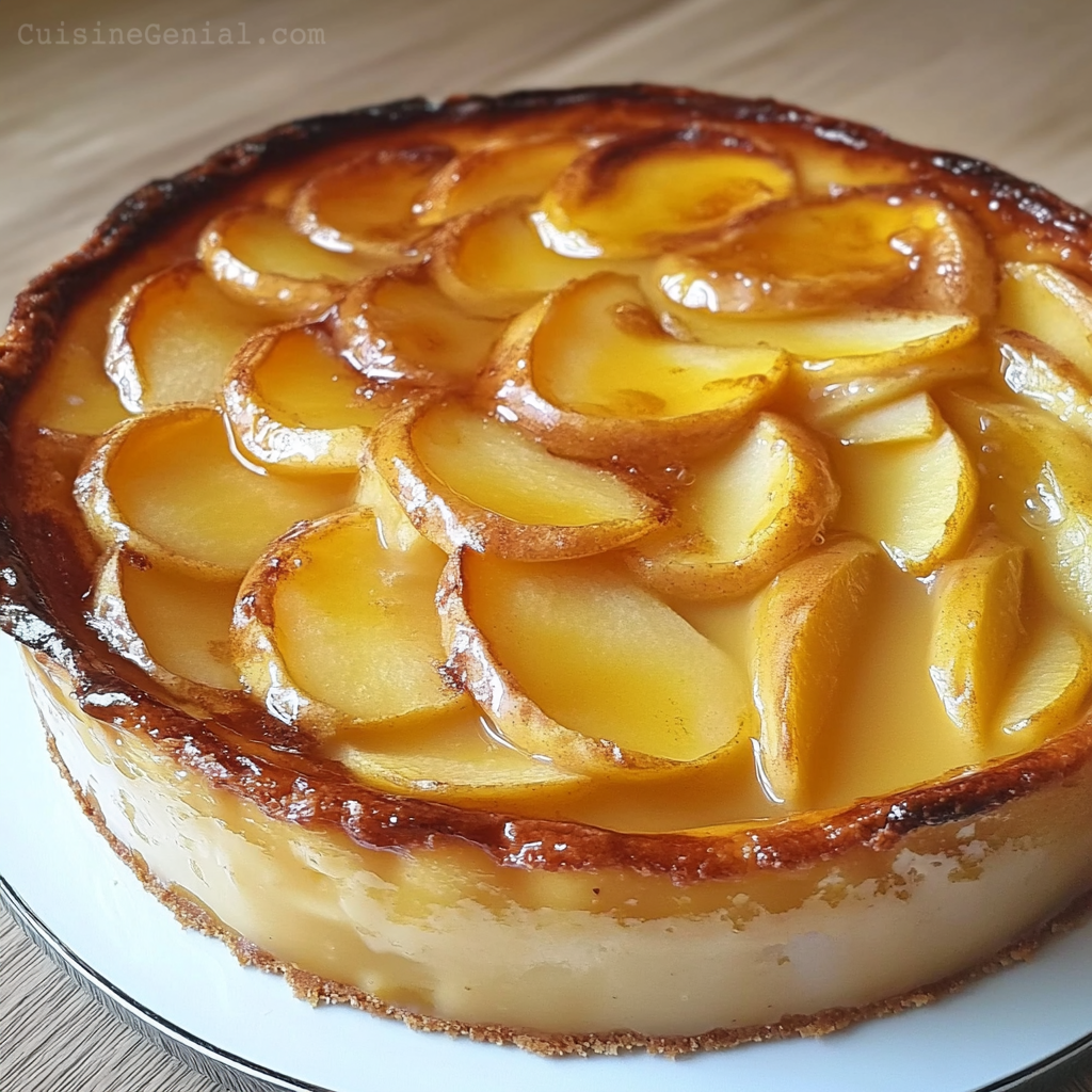 Flan Alsacien aux Pommes