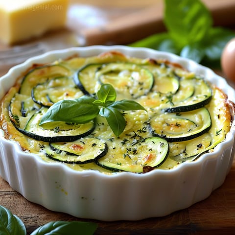 Flan De Courgettes