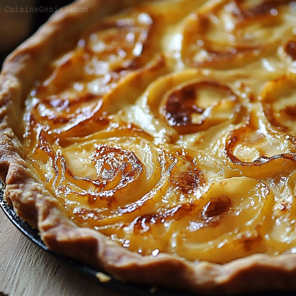 Tarte à l'Oignon Rapide