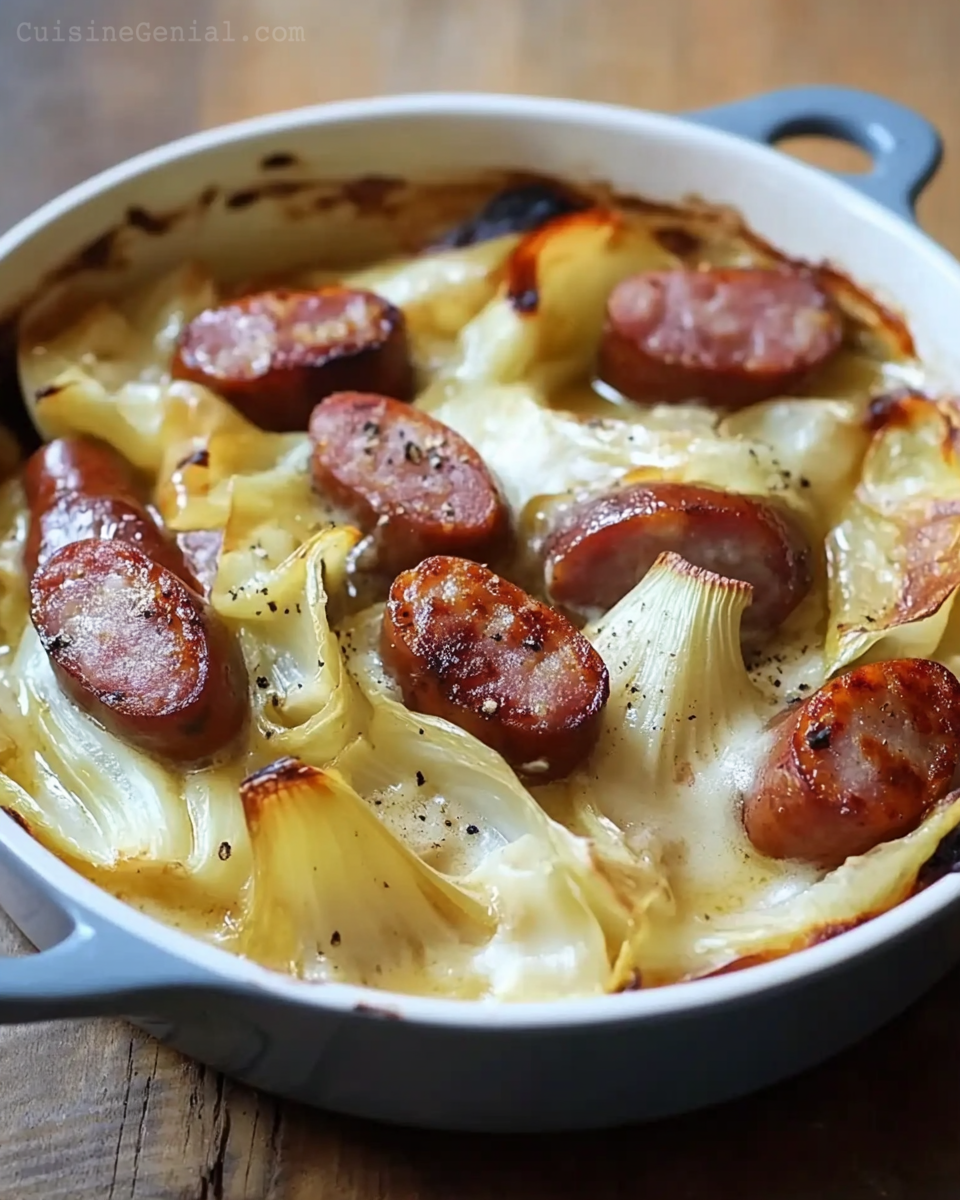 Fondue d'Endives aux Saucisses Fumées