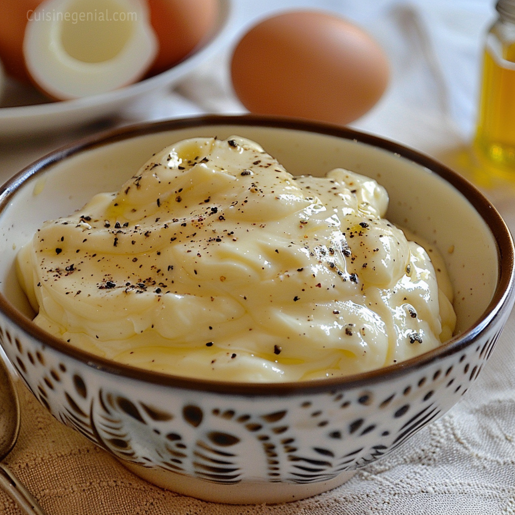 Mayonnaise au Yaourt Crémeuse et Légère